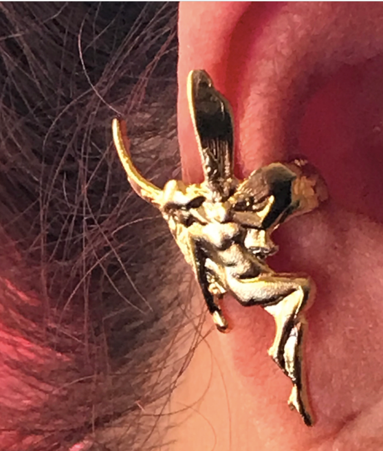 Fairy Ear Cuff in Gold