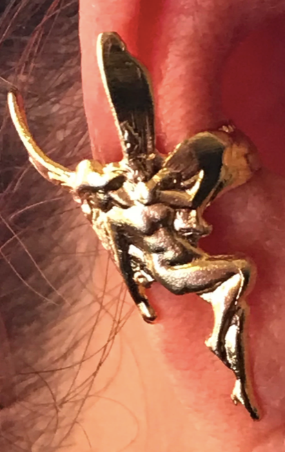 Fairy Ear Cuff in Gold