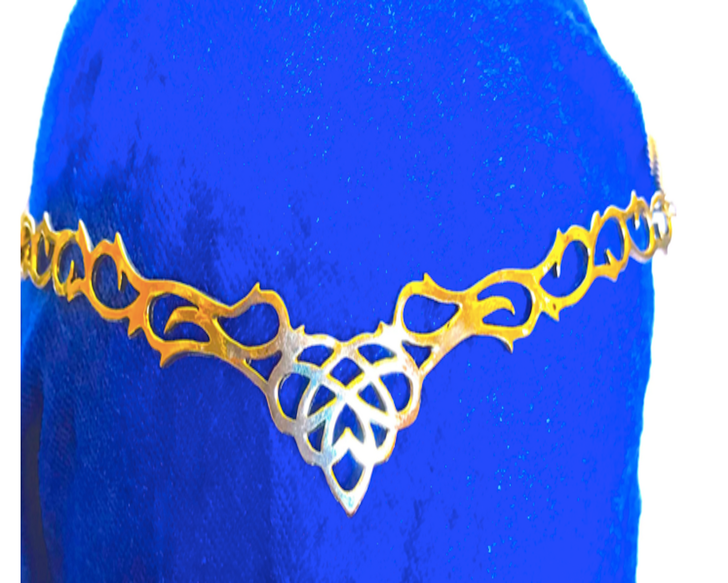 Tiara - Celtic Chevron Tiara Silver or Gold