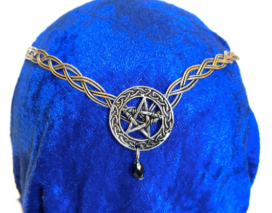 Tiara - Pentacle Tiara - Silver