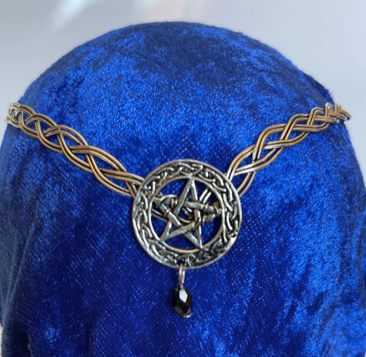 Tiara - Pentacle Tiara - Silver