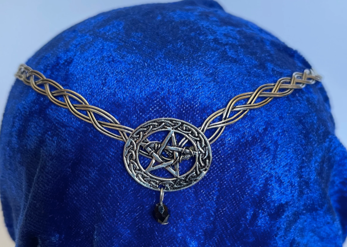 Tiara - Pentacle Tiara - Silver