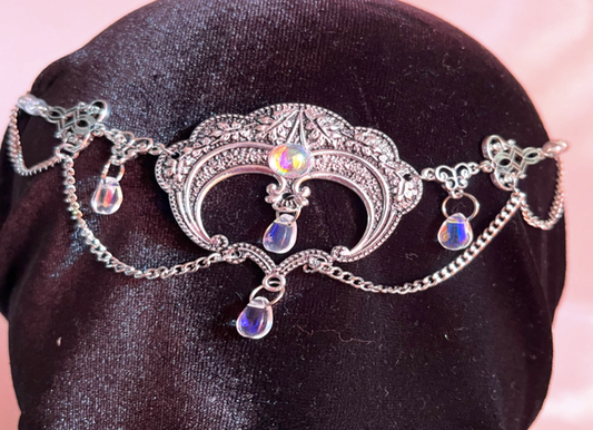 Tiara - Moon Tiara Circlet - Silver