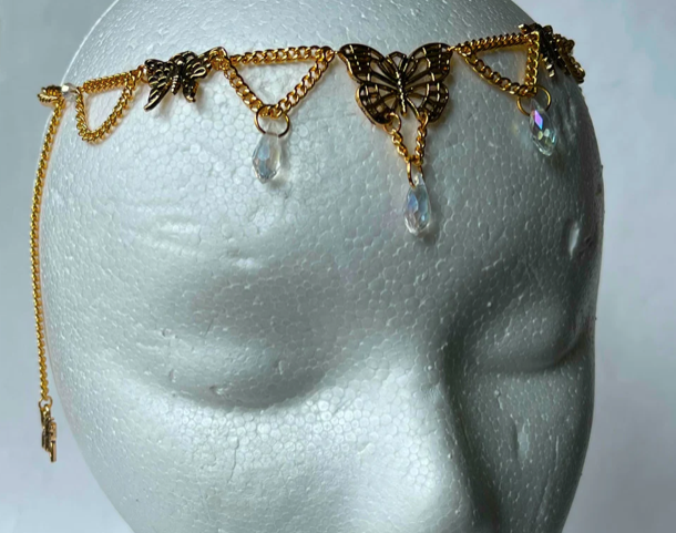 Tiara - Butterfly Tiara Silver or Gold