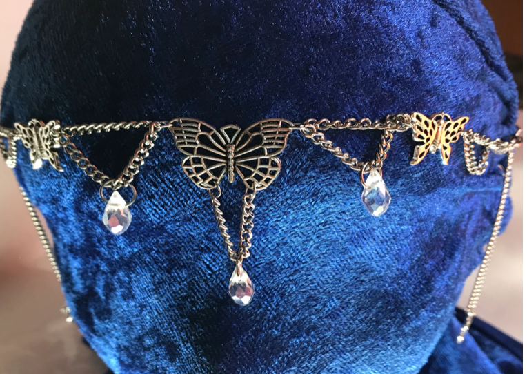 Tiara - Butterfly Tiara Silver or Gold