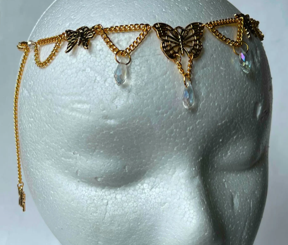 Tiara - Butterfly Tiara Silver or Gold