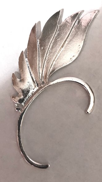 Ear Cuff - Single Wing Ear Cuff (Silver or Gold)