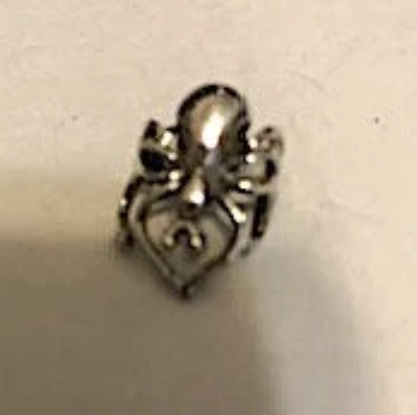 Ear Cuff - Spider Cuff  in Silver