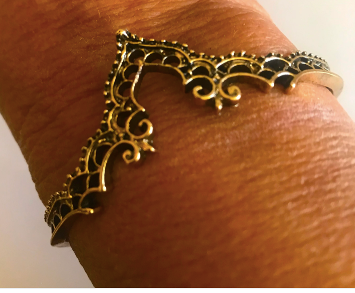 Bracelet - Tribal Bracelet in Silver or Gold