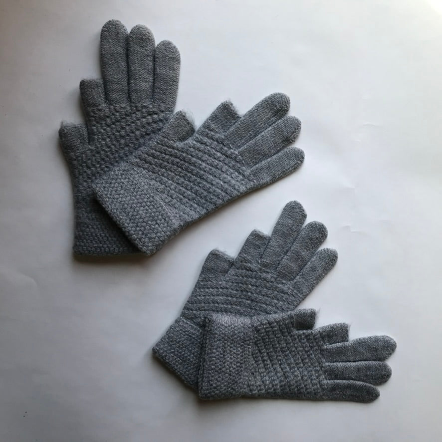 Gloves - Two Finger Gloves Black, Gray or Rose